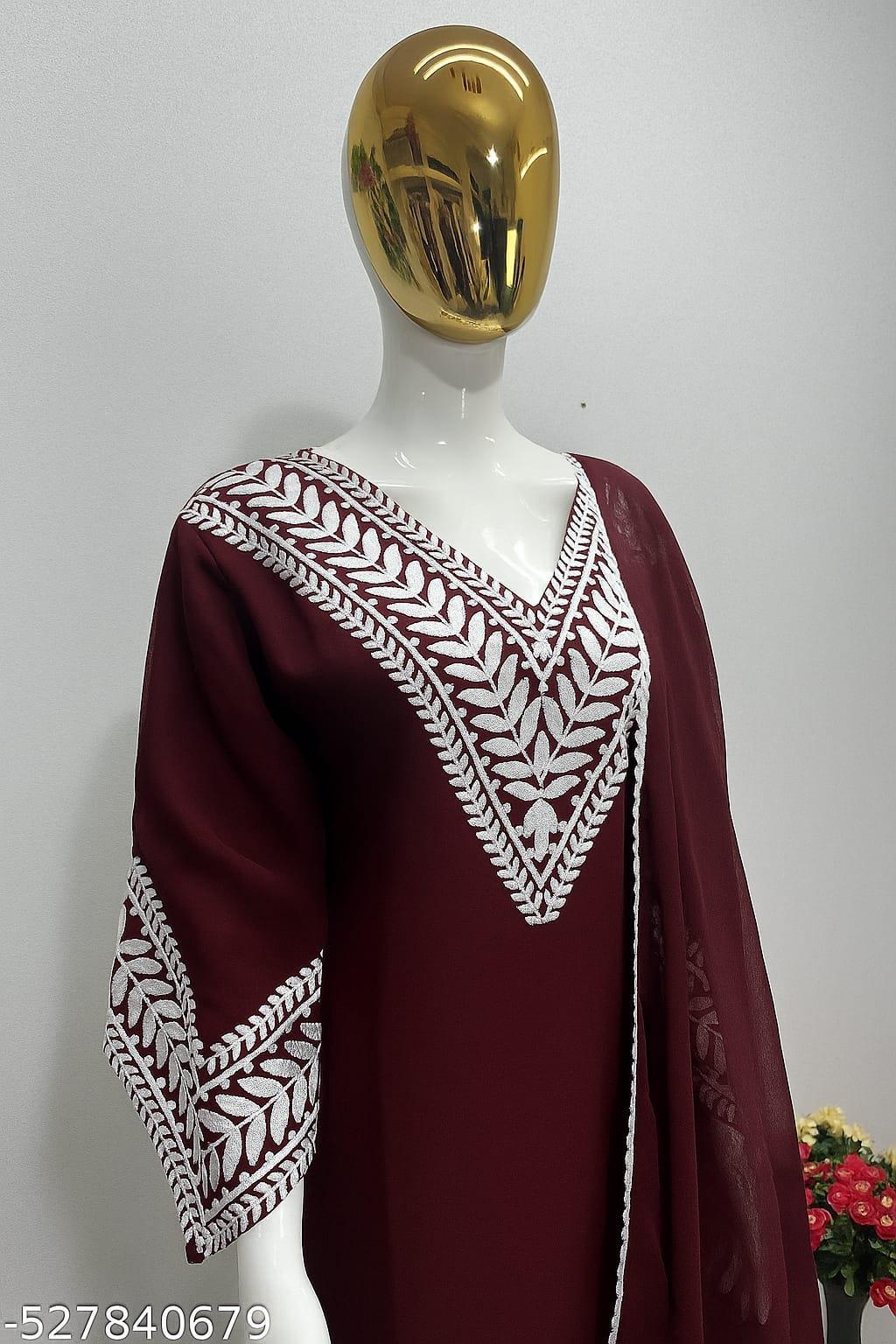 Elegant 2PC Organza Co Ord set